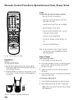 Предварительный просмотр 36 страницы Mitsubishi Electric WD-52825 Owner'S Manual