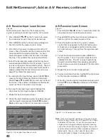 Предварительный просмотр 42 страницы Mitsubishi Electric WD-52825 Owner'S Manual