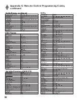 Предварительный просмотр 92 страницы Mitsubishi Electric WD-52825 Owner'S Manual