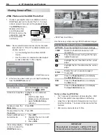 Предварительный просмотр 36 страницы Mitsubishi Electric WD-57833 Owner'S Manual