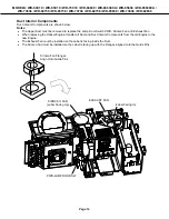 Preview for 14 page of Mitsubishi Electric WD-60638 Service Manual