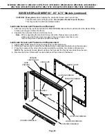 Preview for 20 page of Mitsubishi Electric WD-60638 Service Manual