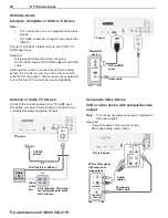 Предварительный просмотр 16 страницы Mitsubishi Electric WD-73640 Basic Owner'S Manual