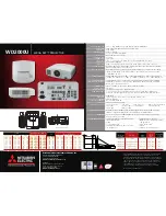 Preview for 2 page of Mitsubishi Electric WD2000U Specification Sheet