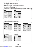 Preview for 25 page of Mitsubishi Electric WD3300U User Manual