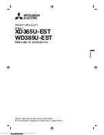 Preview for 31 page of Mitsubishi Electric WD385U-EST Safety Manual