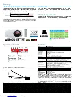 Preview for 7 page of Mitsubishi Electric WD390U-EST Brochure & Specs