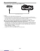 Предварительный просмотр 12 страницы Mitsubishi Electric WD390U-EST User Manual