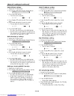 Предварительный просмотр 35 страницы Mitsubishi Electric WD390U-EST User Manual