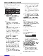 Предварительный просмотр 41 страницы Mitsubishi Electric WD390U-EST User Manual