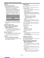 Предварительный просмотр 44 страницы Mitsubishi Electric WD390U-EST User Manual