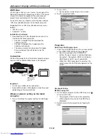 Предварительный просмотр 52 страницы Mitsubishi Electric WD390U-EST User Manual