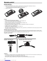 Preview for 8 page of Mitsubishi Electric WD500U-ST User Manual