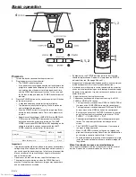 Preview for 14 page of Mitsubishi Electric WD500U-ST User Manual