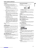 Preview for 15 page of Mitsubishi Electric WD500U-ST User Manual