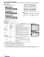 Preview for 18 page of Mitsubishi Electric WD500U-ST User Manual