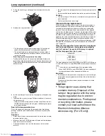 Preview for 27 page of Mitsubishi Electric WD500U-ST User Manual