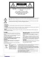 Предварительный просмотр 2 страницы Mitsubishi Electric WD510U User Manual