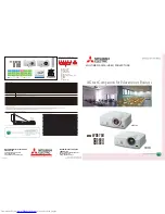 Mitsubishi Electric WD570U Specifications preview