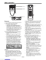 Предварительный просмотр 16 страницы Mitsubishi Electric WD570U User Manual