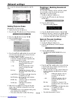 Предварительный просмотр 33 страницы Mitsubishi Electric WD570U User Manual