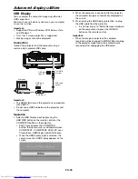 Предварительный просмотр 38 страницы Mitsubishi Electric WD570U User Manual