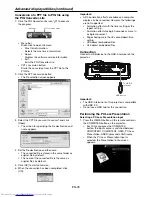 Предварительный просмотр 43 страницы Mitsubishi Electric WD570U User Manual