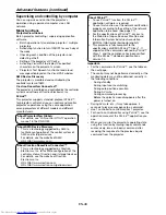 Предварительный просмотр 48 страницы Mitsubishi Electric WD570U User Manual