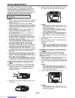 Предварительный просмотр 50 страницы Mitsubishi Electric WD570U User Manual