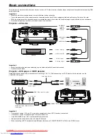 Preview for 12 page of Mitsubishi Electric WD620U User Manual