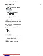 Preview for 33 page of Mitsubishi Electric WD620U User Manual