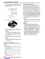 Preview for 36 page of Mitsubishi Electric WD620U User Manual