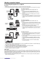 Preview for 20 page of Mitsubishi Electric WD8200LU User Manual