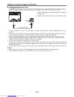 Preview for 21 page of Mitsubishi Electric WD8200LU User Manual