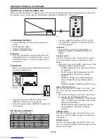 Preview for 62 page of Mitsubishi Electric WD8200LU User Manual