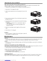 Preview for 65 page of Mitsubishi Electric WD8200LU User Manual