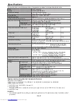 Preview for 73 page of Mitsubishi Electric WD8200LU User Manual