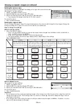 Предварительный просмотр 24 страницы Mitsubishi Electric WD8700 User Manual