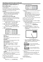 Предварительный просмотр 49 страницы Mitsubishi Electric WD8700 User Manual