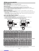 Предварительный просмотр 11 страницы Mitsubishi Electric WD8700U User Manual