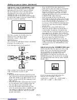 Предварительный просмотр 14 страницы Mitsubishi Electric WD8700U User Manual