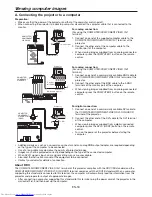 Предварительный просмотр 18 страницы Mitsubishi Electric WD8700U User Manual