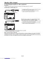 Предварительный просмотр 25 страницы Mitsubishi Electric WD8700U User Manual