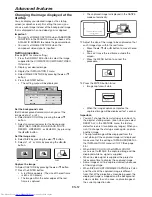 Предварительный просмотр 57 страницы Mitsubishi Electric WD8700U User Manual