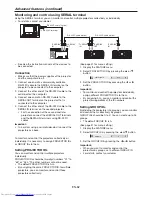 Предварительный просмотр 62 страницы Mitsubishi Electric WD8700U User Manual