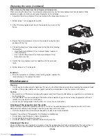 Предварительный просмотр 66 страницы Mitsubishi Electric WD8700U User Manual