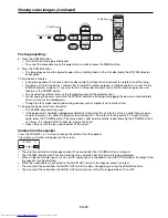 Preview for 20 page of Mitsubishi Electric WL2650 User Manual