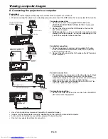 Preview for 13 page of Mitsubishi Electric WL2650U User Manual