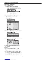 Preview for 31 page of Mitsubishi Electric WL7200U User Manual