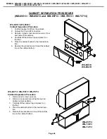 Preview for 26 page of Mitsubishi Electric WS-48513 Service Manual